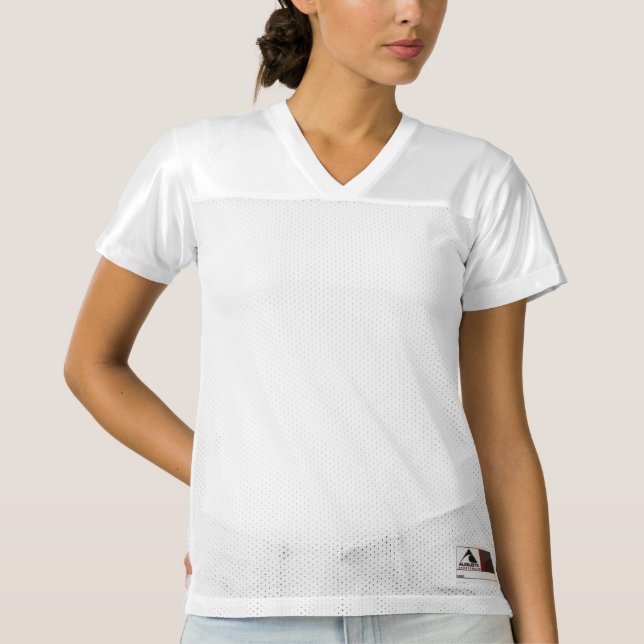 Das Augusta-Replik-Fußball-Jersey-SCHABLONE der Frauen Football Trikot (Vorderseite)