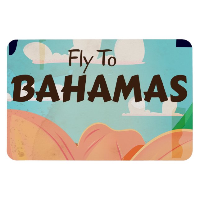 Das Aushängeschild der Bahamas Classic Magnet (Horizontal)