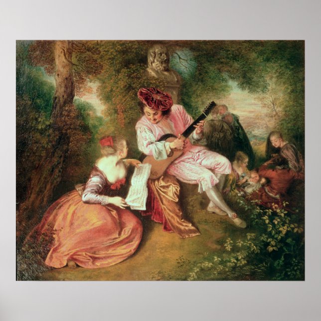 Das Ausmaß der Liebe, 1715-18 Poster (Vorne)