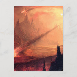 Das Aussterben Postkarte