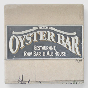 Das Austern-Bar, Savanne, GeorgiamarmorUntersetzer Steinuntersetzer