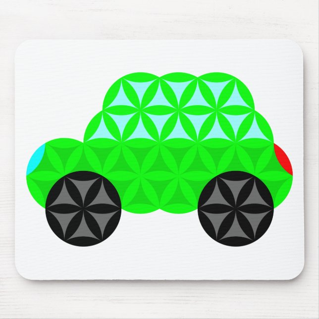Das Auto des Lebens - Heilige Formen A2. Mousepad (Vorne)