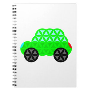 Das Auto des Lebens - Heilige Formen A2. Notizblock