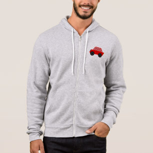Das Auto des Lebens - Heilige Formen A3, rot. Hoodie