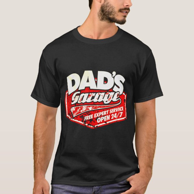Das Auto-Mechaniker-Geschenk der Dad_s T-Shirt (Vorderseite)