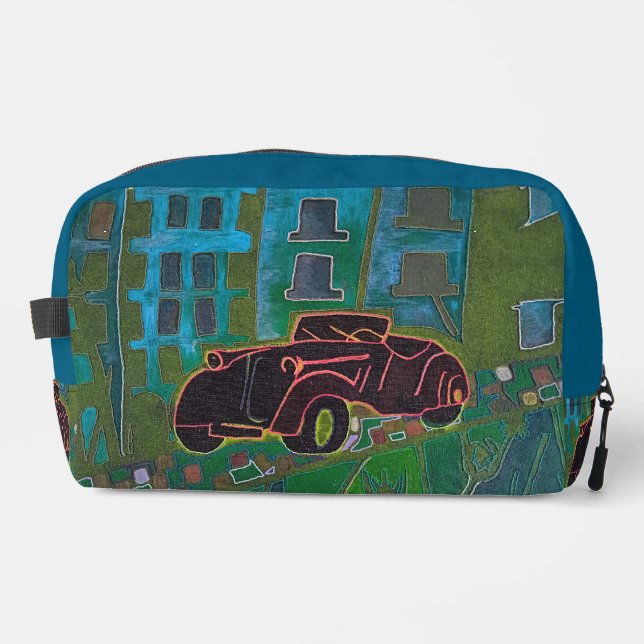 Das Auto Waschbeutel (Vorderseite)