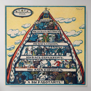 Das autokratische System = das Alexsai Radakov Poster