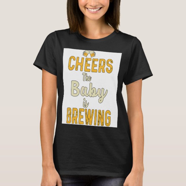 Das Baby brütet hausgemachte Malt Hop Br T-Shirt (Vorderseite)
