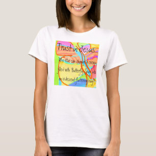 Das Baby "der Schmetterlings-Suppen-" Damen - T-Shirt