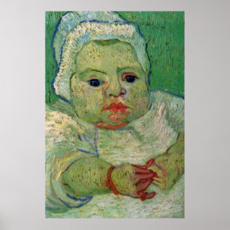 Das Baby Marcelle Roulin von Vincent van Gogh Poster