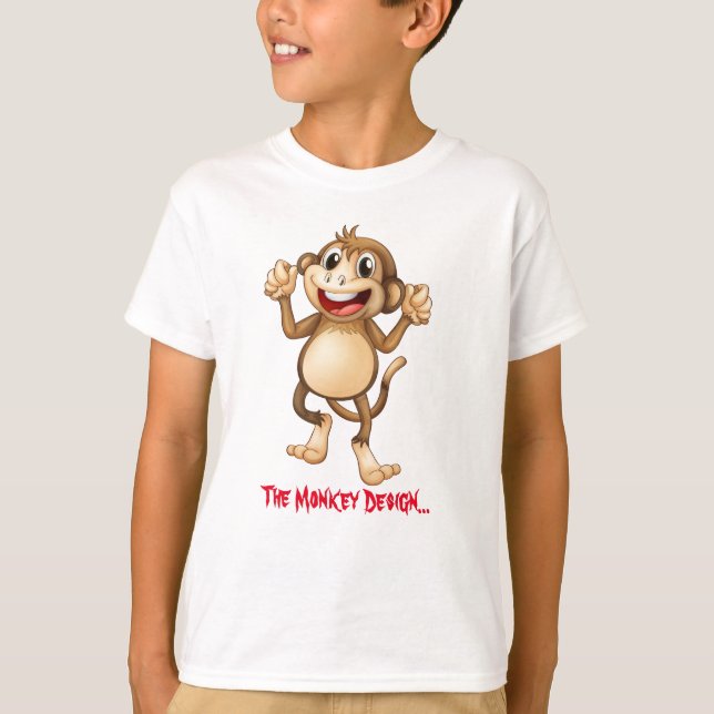 das Babyaffen. T-Shirt (Vorderseite)