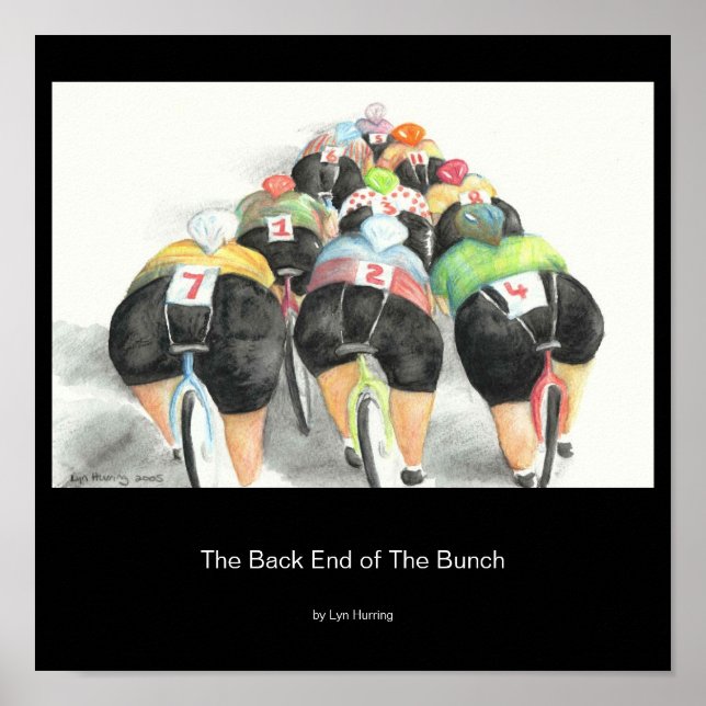 Das Back End of the Bunch mit Künstlername Poster (Vorne)