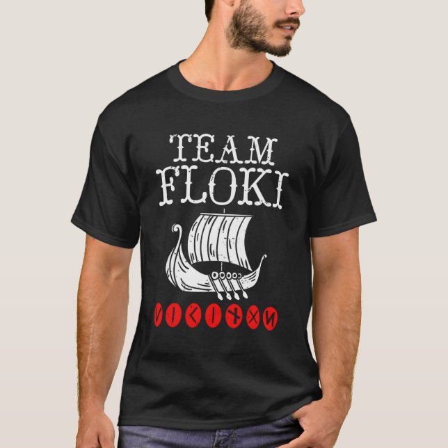 Das Backprint Team sucht das Schiff T-Shirt (Vorderseite)