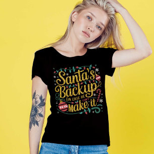 Das Backup des Weihnachtsmanns Funny Family Chri T-Shirt