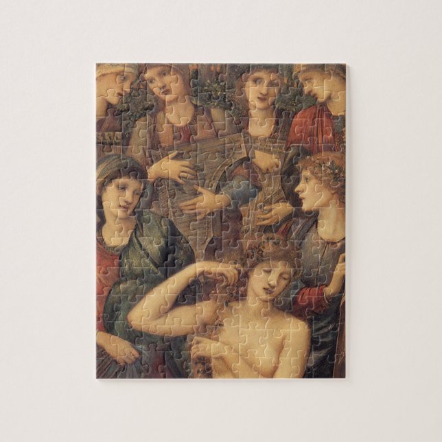 Das Bad der Venus von Sir Edward Coley Burne-Jones (Vertikal)