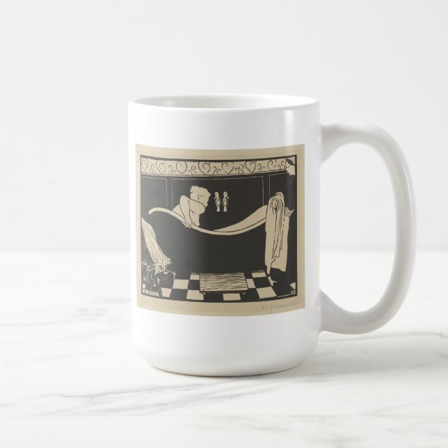 Das Bad Le Bain Kaffeetasse (Rechts)