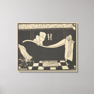 Das Bad Le Bain Leinwanddruck