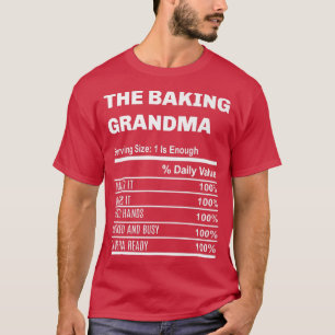 Das Baking Oma lustige Familiengeschenk Wiedersehe T-Shirt