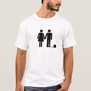 Das "Ball and Chained"-Bräutigam T-Shirt