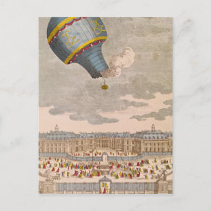 Das Balloonexperiment im Schloss Postkarte