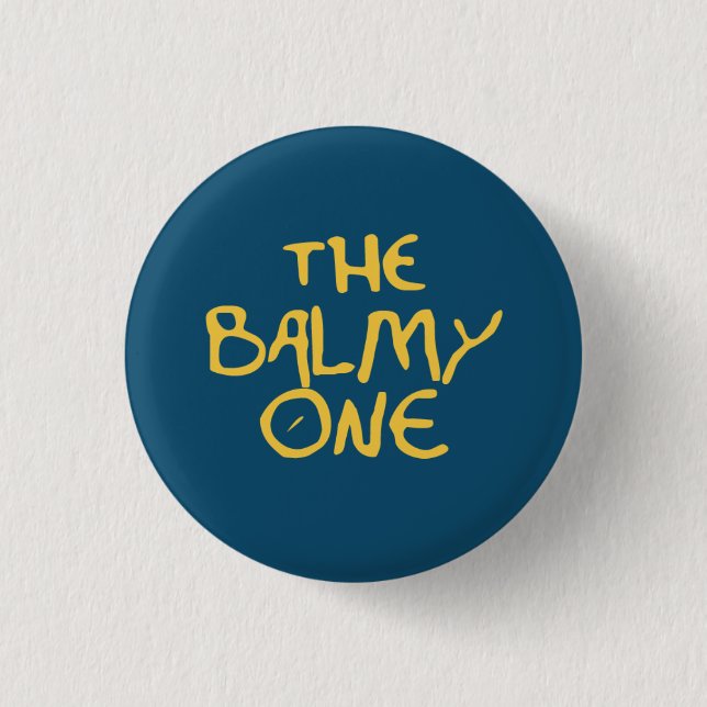 Das Balmy Button (Vorderseite)