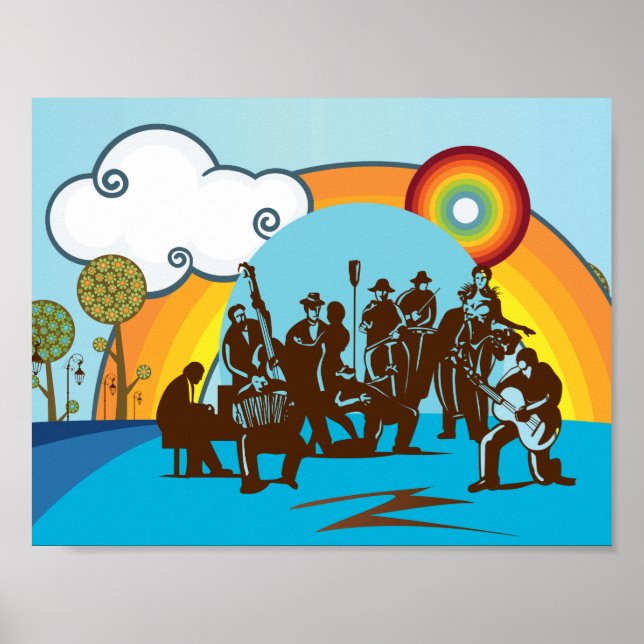 Das Band-Poster Poster (Vorne)