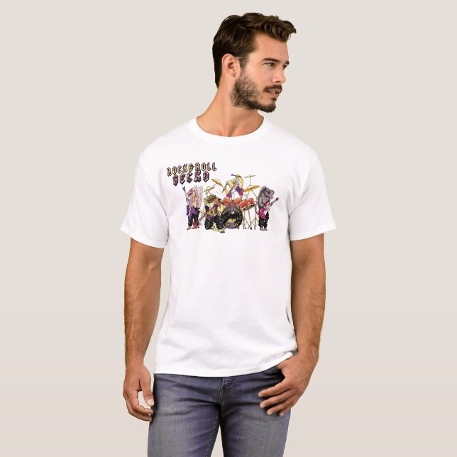 Das Band weißes T-Shirt (Vorne ganz)