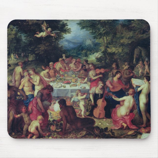 Das Bankett der Götter Mousepad (Vorne)