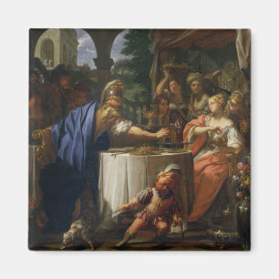 Das Bankett des Kennzeichens Anthony (83-30 BC) Magnet