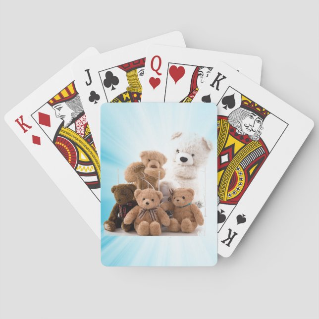 Das Bärn-Familien-Kartenstapele Spielkarten (Rückseite)