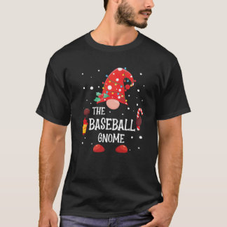 Das Baseball Gnome-Matching-Familienweihnachtsspie T-Shirt