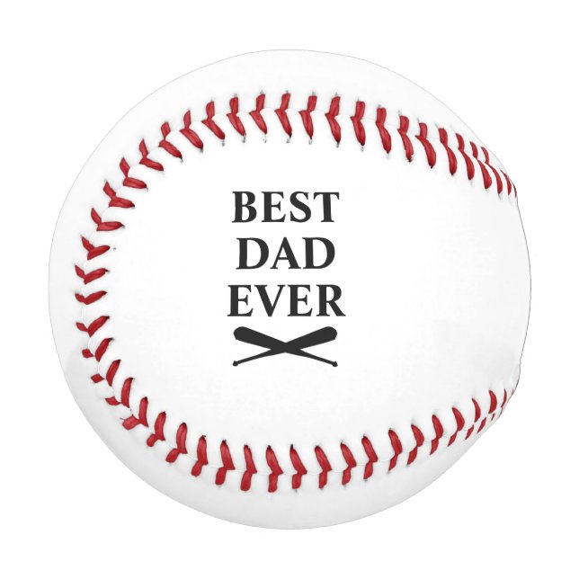 Das Baseballvermächtnis des besten Vaters Baseball (Vorderseite Links)