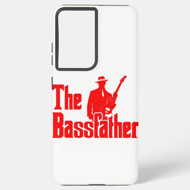 Das Bassvater-Funny-Geschenk für Bass-Gitarrist Samsung Galaxy Hülle (Rückseite)