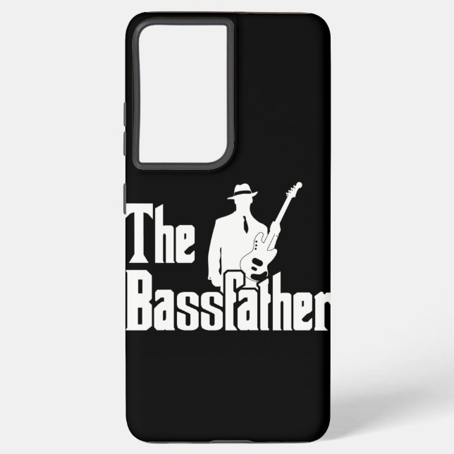 Das Bassvater-Funny-Geschenk für Bass-Gitarrist Samsung Galaxy Hülle (Rückseite)