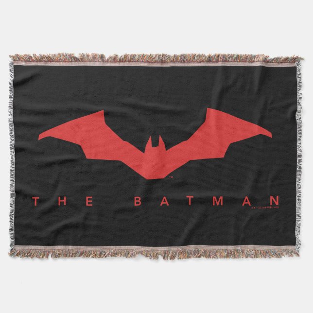 Das Batman-Bat-Logo Decke (Vorderseite)
