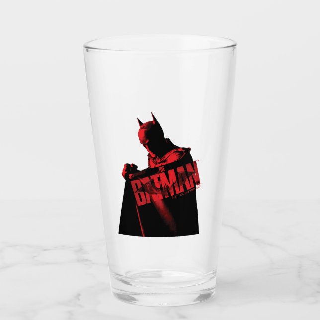 Das Batman Cape & Logo Glas (Vorderseite)
