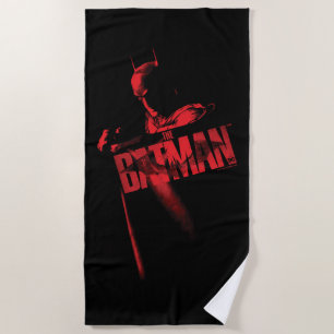 Das Batman Cape & Logo Strandtuch