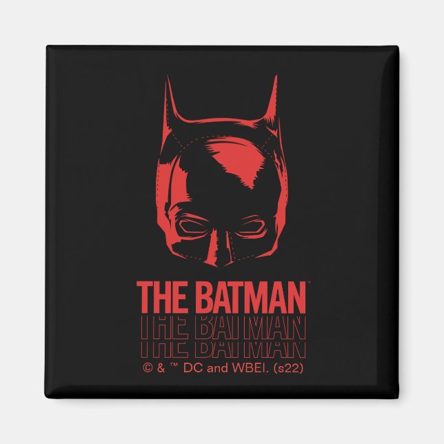 Das Batman Cowl-Logo Magnet (Vorne)