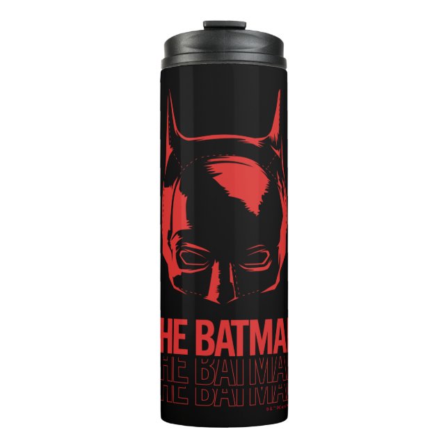 Das Batman Cowl-Logo Thermosbecher (Vorderseite)
