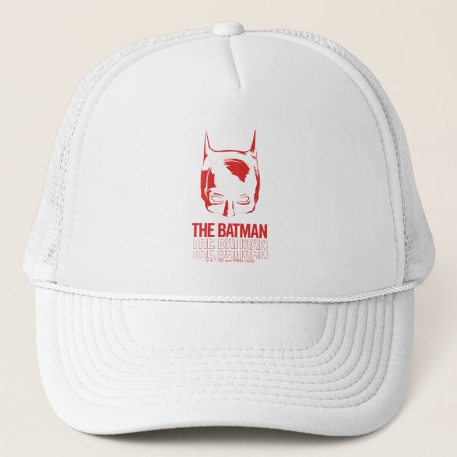 Das Batman Cowl-Logo Truckerkappe (Vorderseite)