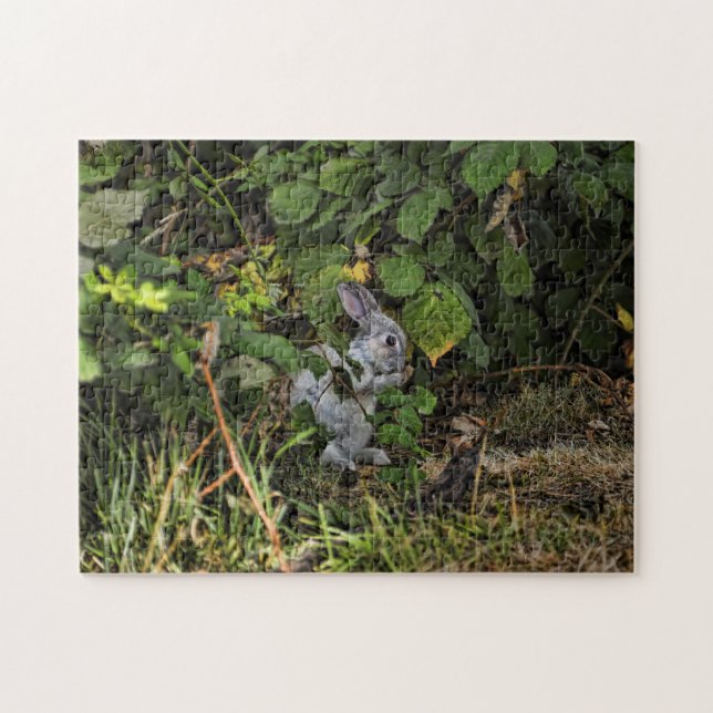 Das Baumwollsamt-Kaninchen-Puzzlespiel (Horizontal)