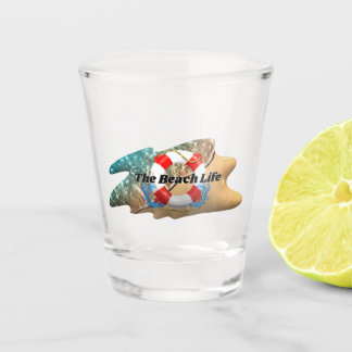 Das Beach Life Shooting Glass Schnapsglas