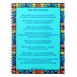 Das Beatitudes-Notebook Notizblock