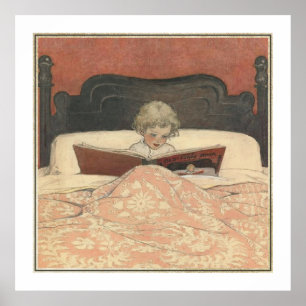 Das Bed-Time-Buch von Jessie Willcox Smith Poster