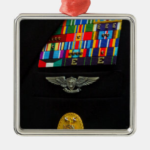 Das Befehlshauptleiter-Abzeichen Silbernes Ornament