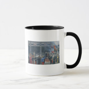 Das Begräbnis von Louis Pasteur Tasse