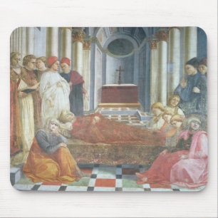 Das Begräbnis von St Stephen, Detail vom Zyklus Mousepad