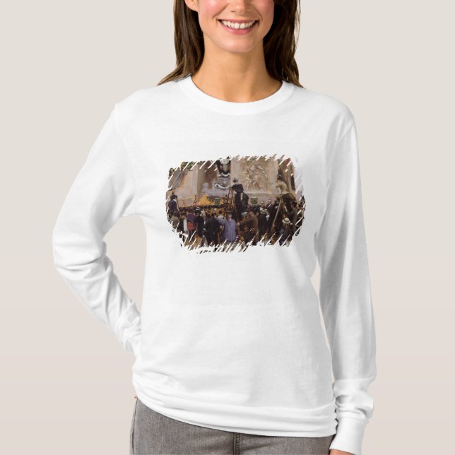 Das Begräbnis von Victor Hugo T-Shirt (Vorderseite)