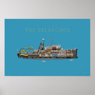 Das Belafonte ist ein Aquarium Poster