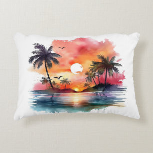 Das beliebteste Design-Sonnenaufgang-Pille Dekokissen
